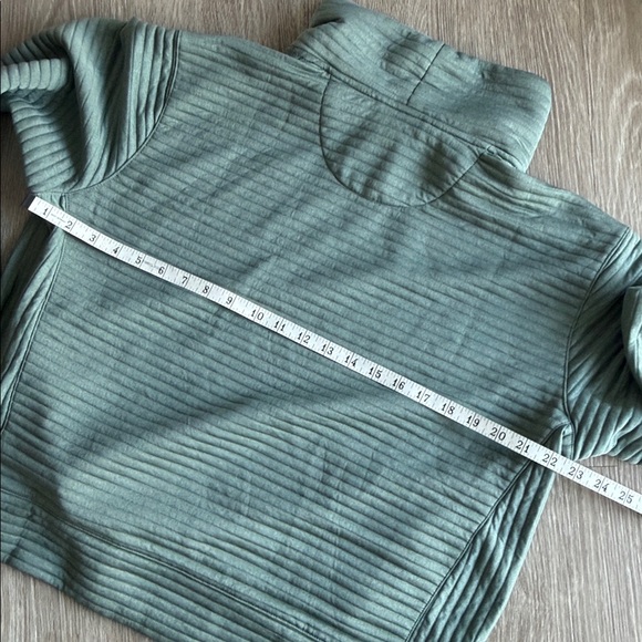 LLBean Airlight Funnelneck Pullover size XL green - Picture 8 of 8